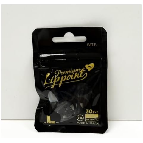 LSTYLE Dart Tips: Premium Lippoint - Soft Tip Dart Points - 2BA Thread - Black Cover
