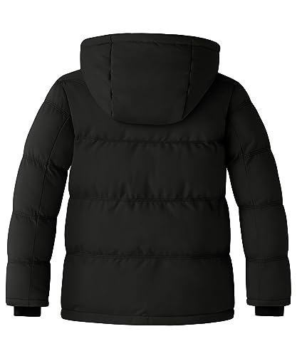 ZSHOW Boys' Winter Coat Waterproof Warm Quilted Puffer Jacket with Removable Hood2