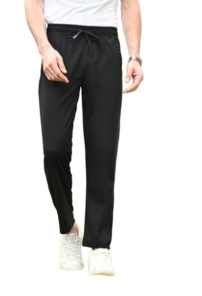 KOR JUST BREATHE Slim Fit Cotton Blend Track Pants for Men - Stylish & Comfortable