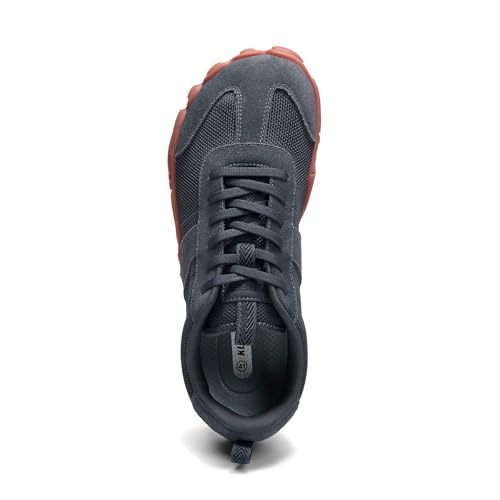 Image of UBFEN Womens Barefoot Shoes Mens Wide Toe Box Zero Drop Minimalist Sneakers | Laces Up, Lightweight, Breathable, Comfortable, Suitable for Walking, Travel, Light Hiking, Trail Running, Tennis, Daily Wear
