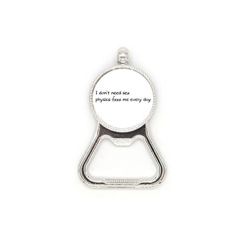 Décapsuleur en acier inoxydable physique art déco cadeau pour enseignant