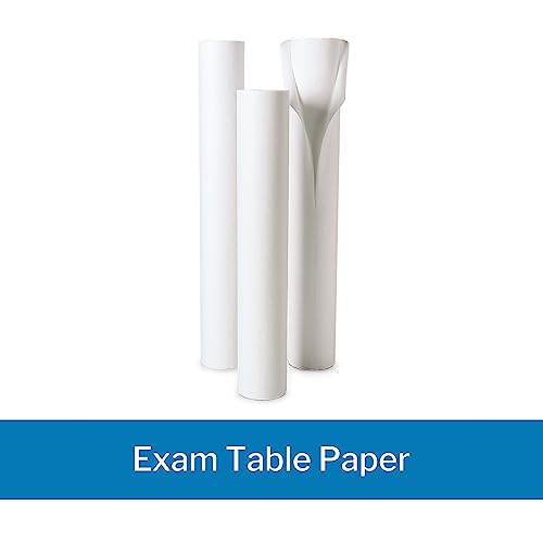 Medline NON23319H Standard Smooth Exam Table Paper, 14.5x225', White