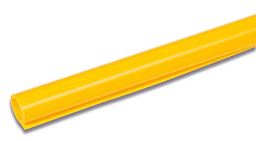 HERMA 7361 Pellicola protettiva incolore per libri, 2 m x 40 cm, non adesivo, opaco, giallo, 1 rotolo