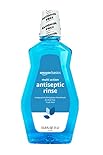 One 1-liter bottle of multi action antiseptic mouth rinse Helps control plaque that leads to gingivitis Alcohol Free Fresh mint flavor Use morning and night for better oral hygiene If you like Listerine Antiseptic Mouthwash, we invite you to try Amaz...