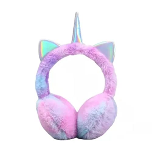 partyflex Animal Print Faux Fur Solid Earmuffs Women Winter Ear Warmers Fluffy Plush Ear Muffs (Pack of 1)-picture-23