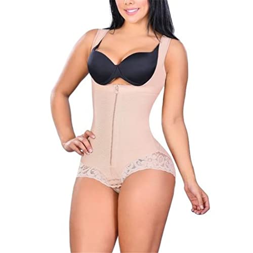 Shapewear ventre plat à effet push up fajas post-opératoire avec entrejambe pratique