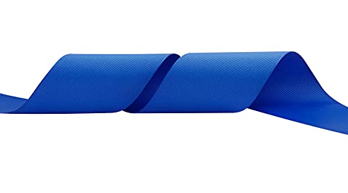 AVANAVA 50mm Wide Grosgrain Ribbon - 45 Meters, Ideal for Gift Wrapping Hair Bows, Home Decor, Flower Arrangement (352-Classic Blue) - Image 2