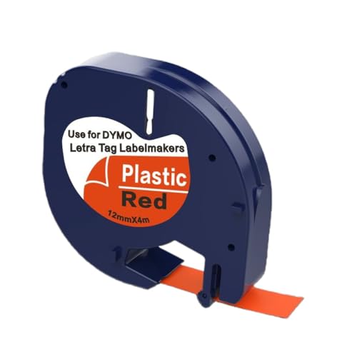 �݊����̂��郉�x���e�[�v�v���X�`�b�N���{��91201 91200 LT100H 100T���x���v�����^�[�̃}���`�J���[91331 91221�œ��삷��(Black on Red)