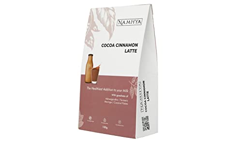 Namhya Cocoa Latte with Cinnamon, Moringa | Caffeine Free |