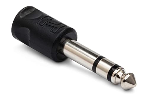 Hosa GPM-103 Adapter, 3.5 mm TRS to 1/4' TRS
