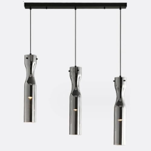 Lampe suspendue linéaire LED pour illuminer vos dîners en salle à manger contemporaine