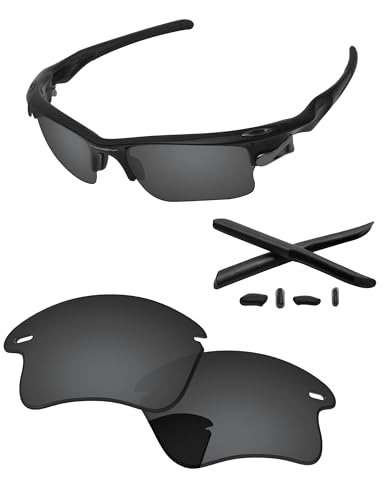 Image of Replacement Lenses & Rubber Kits for Oakley Fast Jacket XL OO9156 71mm - Precision Fit, UV Block, Impact Resistant