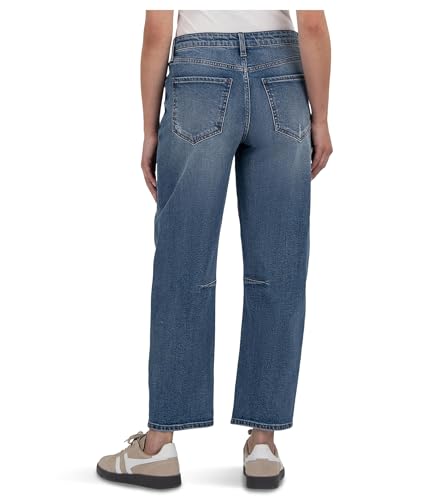 KUT from the Kloth Women's Petite Ashley High Rise Slouchy Barrel Straight Leg3