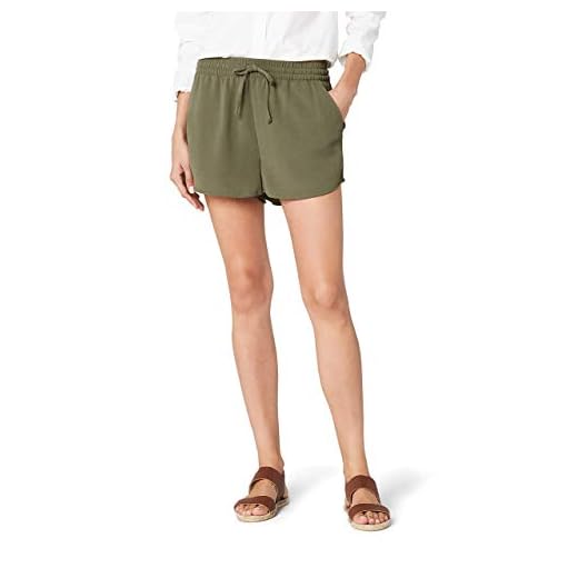 Only Onlturner Shorts Wvn Noos Pantaloncini, Verde (Kalamata Kalamata), 42 Donna