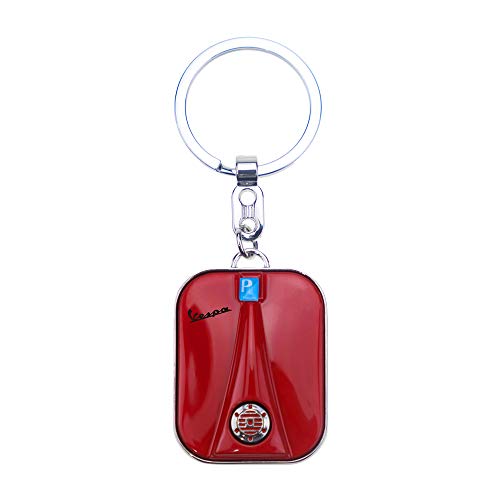 Speaker Design Keychain for Vespa GTS GTV LX PX LT Sprint Primavera GTS300 Super Sport(Red)