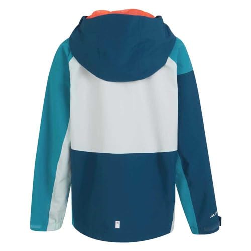 Childrens/Kids Highton V Full Zip Hoodie (11-12 Years) (Moroccan Blue/Tahoe Blue)4