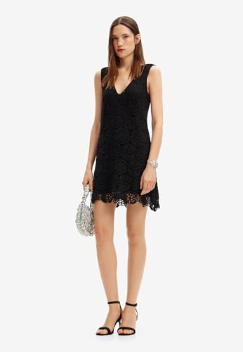 Desigual Women's Crochet Short Dress3
