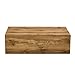YiaFurio Wood Grain Coffee Table Wood Grain,Rectangle Wooden Center Table for Living Room,Contemporary Cocktail Center Table(No Assembly-Please comfirm The Size is Right)