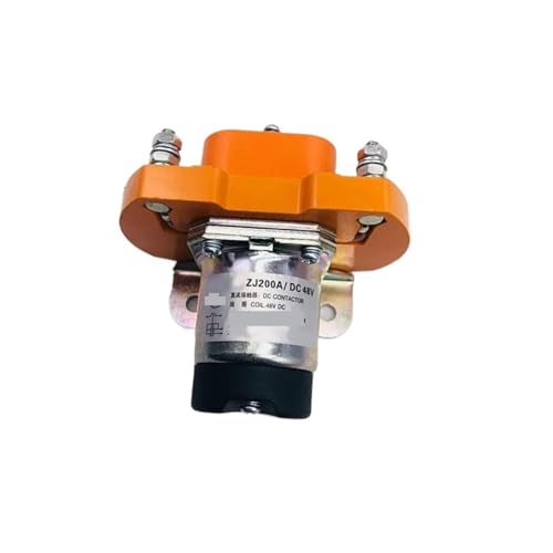Contacteur MZJ200A 1NO relais de puissance CC 24V 200A pour chariot élévateur et treuil