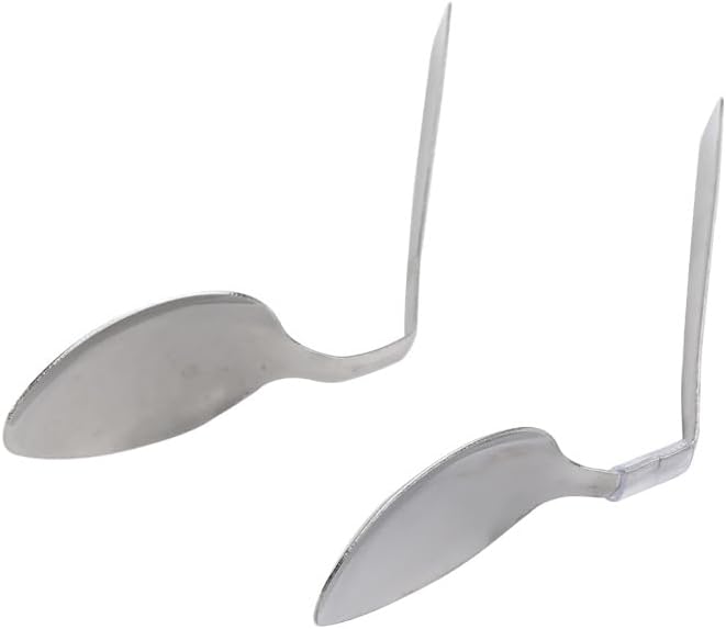 Miniatura 4 de LRESJJIUJ Cuchara curvada, técnica mágica curvada, truco mágico, accesorios mágicos, accesorios de mago, técnica de cuchara de metal plegable,