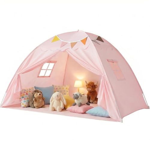 Tente de lit pour chambre d'enfant, tente pour enfants, lit au sol, tente pour enfants, tente de...