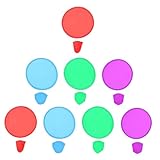 HEALSOPTHY 15 Stück Teiliges Faltbares Flugscheiben Polyester Farbige Outdoor spielzeuge Vielseitige Frisbeescheiben für Camping Picknick und Parkspiele Zufällige Farbe Zufällige Farbe
