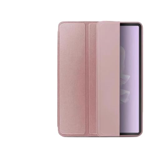 Protection en cuir souple rose gold pour tablette Xiaomi 6 14.6