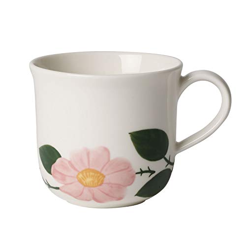 Tasse Petit-déjeuner Villeroy & Boch Design Naif 0,42L - Porcelaine Rouge Premium 45,5x28cm, Cadeau élégant