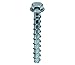 FallTech 7451A10 Rotating Anchor - Concrete Screw Anchors for Use with 10 Screws, Silver