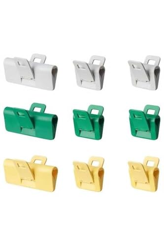 Image of IKEA ORINGABBORRE Sealing Clip Set of 9, Multicolour