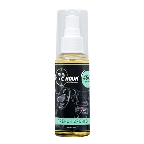 Image of 72hourFrenchOrchid Car Perfume 50ml - Long Lasting Premium Fragrance - Multipurpose Air Freshener for Car, Home & Office - Miski Fragrance