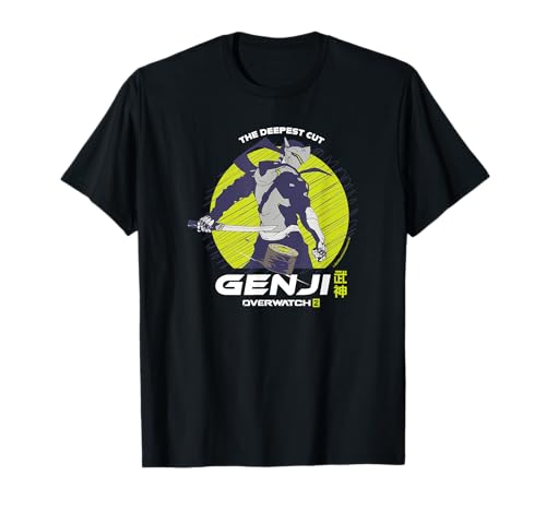 Overwatch 2 Genji The Deepest Cut Ninja Circle T-Shirt