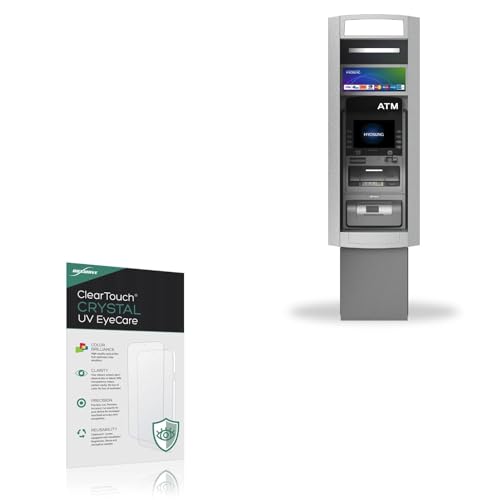 BoxWave Screen Protector Compatible With Nautilus Hyosung 2800T - ClearTouch Crystal Anti-UV EyeCare (2-Pack), Filters out Harmful Blue Light Reduce Fatigue