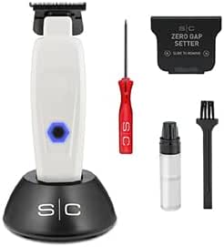 Stylecraft Gamma Più Recortadora de pelo profesional para hombre, recortadora de barba para hombre, motor sin escobillas, 180 minutos de tiempo de funcionamiento inalámbrico, cuchilla ajustable 0