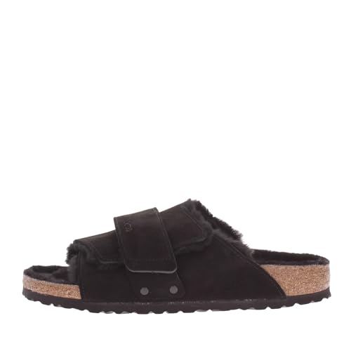 Birkenstock Damen Pantoffel Schwarz Kyoto, Schwarz , 38