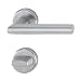 Produktbild HOPPE 3884657 Drückergarnitur Utrecht-auf Rosette WC, für Türstärke 39-47mm, Edelstahl matt