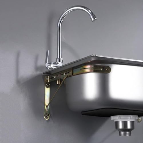 Évier d'angle compact en acier inoxydable pour l'extérieur - 3