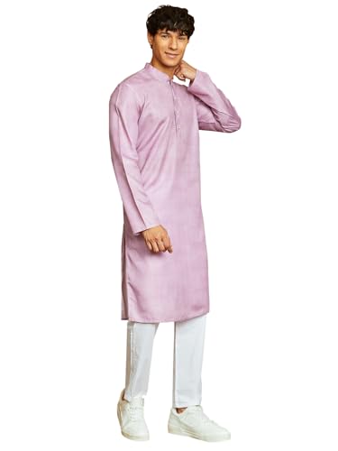 Kurta et pyjama Kantha en coton Vastramay pour homme tenue ethnique