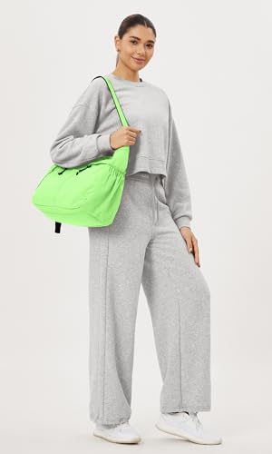 Image of ODODOS 20L Crossbody Tote Bag Large Capacity Lightweight Hobo Shoulder Sling Bags for Gym Shopping Beach Travel