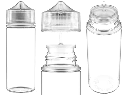 Botella Chubby Gorilla V3 Pet Unicorn transparente de 100 ml para llevar en tus viajes 2