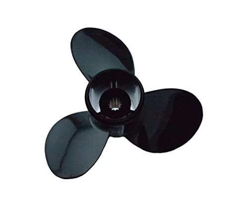 Asaki Propeller 58100-95393-019 58100-88L30-019 Compatible With Suzuki 35-65 Hp 11 5/8X12 #TOP3