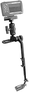 Kayak/SUP Transducer Mounting Arm with Marine Electronics Fish Finder Base Adapter Ball Mount, Compatible with Scotty, Lowrance, Garmin Fish Finder