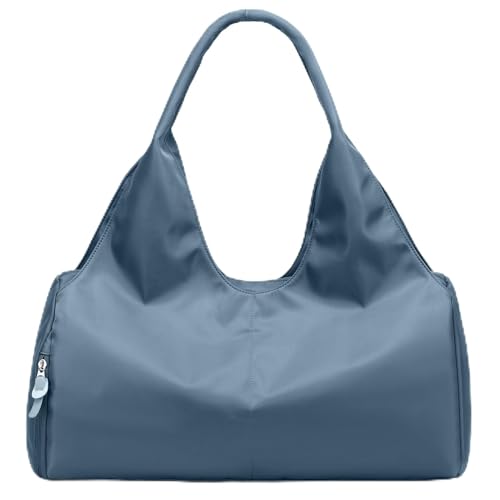 Forestfish Yoga Gym Bag For Women With Shoes Compartment & Wet Dry Storage Pockets Lightweight Duffel Bag, Navy