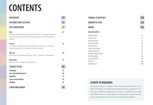 The Mini Rough Guide to Nice, Cannes & Monte Carlo: Travel Guide with eBook (...
