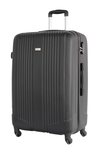 ALISTAIR "Airo Lite Valise Grande Taille 75cm - Marque Française - Garantie 2 Ans en France - Noir