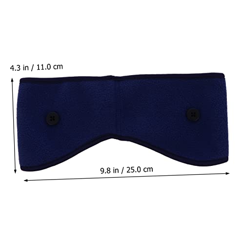Toyvian Warm Sports Headband for Winter Elastic Ear Warmer Hairband for Men Women Skin Friendly Comfortable for2