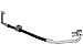 URO Parts 64539281037 A/C Hose, Evaporator to Compressor