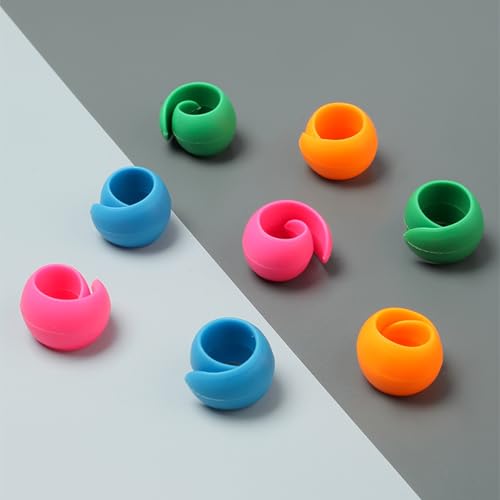Image of 25pcs Sewing Accessories Upgraded Thread Holder Spool Huggers for Sewing and Cross Stitch Accessories Prevent Tails from Unwinding