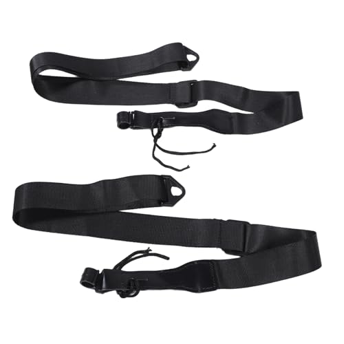 LIGIGWASH 2個ウクレレショルダースト 可能なバックスト ハワイアン四弦ギタ