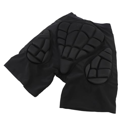 Hip Protective Padded Shorts, Hip Protective Padded Shorts Polyurethane EVA Shock Absorption Hip Protective Butt Crash Pad for Skiing Skating Snowboarding Skateboarding (L)
